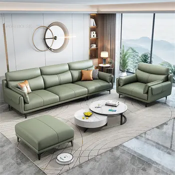 Iskandinav teknolojisi kumaş kanepe oturma odası mobilya italyan ışık lüks oturma odası kanepeleri küçük daire düz Sıra kanepe