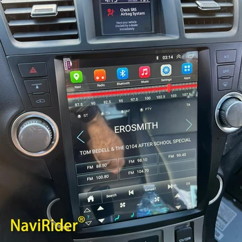 12 inç Android 13 Araba Video Oynatıcı Radyo Stereo Toyota Highlander 2007 - 2013 İçin Tesla Ekran GPS Multimedya Carplay Kafa Ünitesi